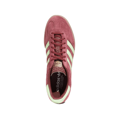 adidas Gazelle Indoor Shadow Red Semi Spark Green Oben