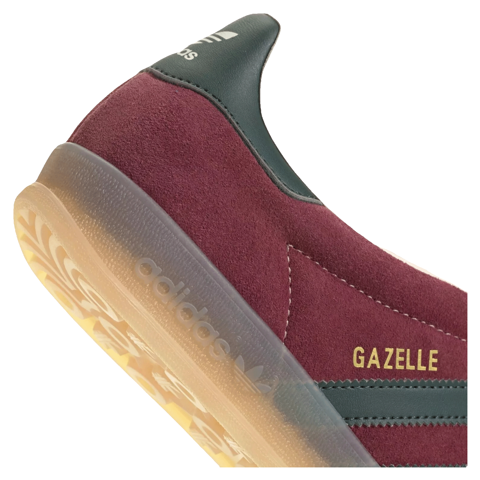 adidas Gazelle Indoor Shadow Red Shadow Green Back
