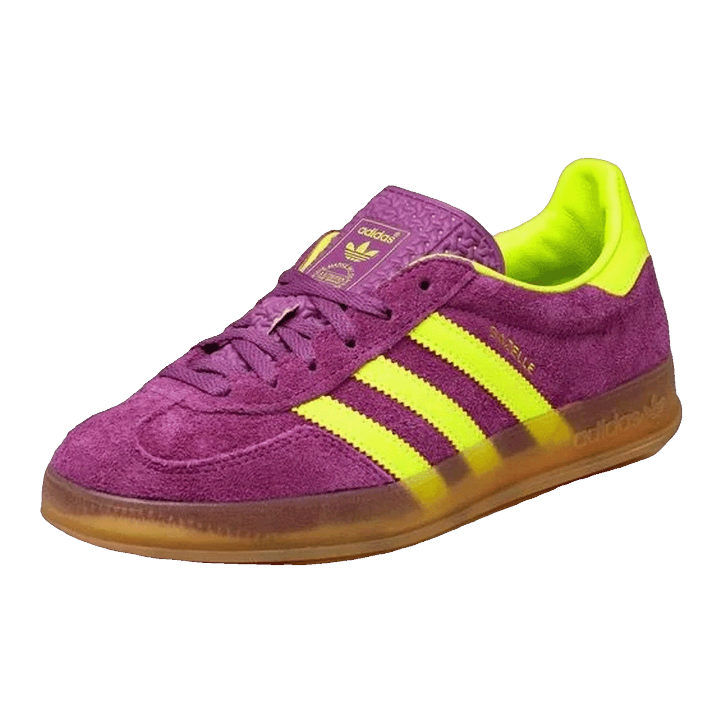 adidas Gazelle Indoor Shock Purple (W) Side HQ8715