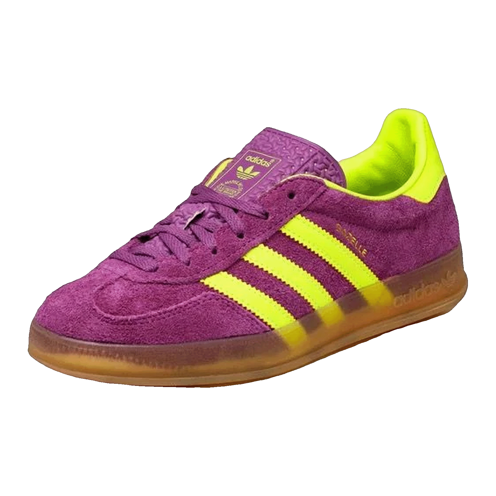 adidas Gazelle Indoor Shock Purple (W) Side HQ8715