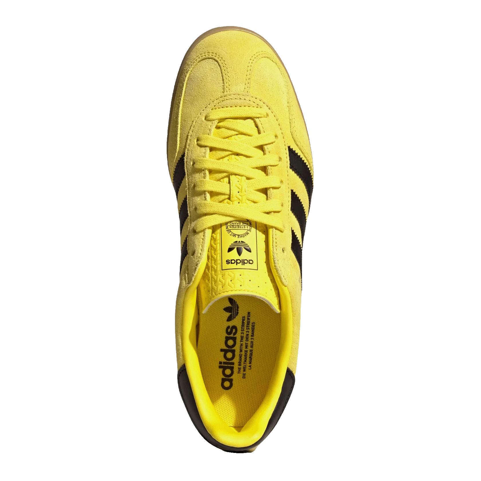 adidas Gazelle Indoor Shock Yellow Black Oben