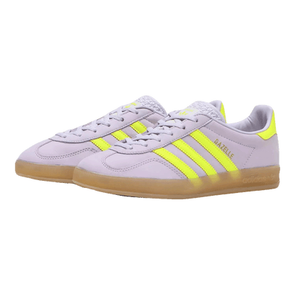 adidas Gazelle Indoor Silver Dawn Solar Yellow (W) Side