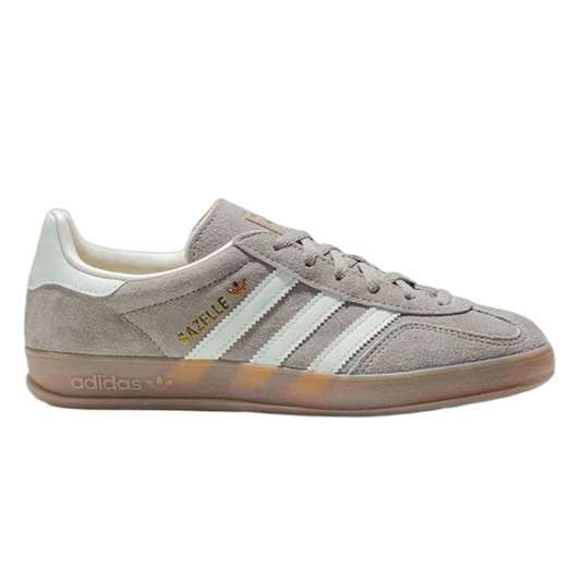 adidas Gazelle Indoor Silver Pebble Linen Green (W) JR2430