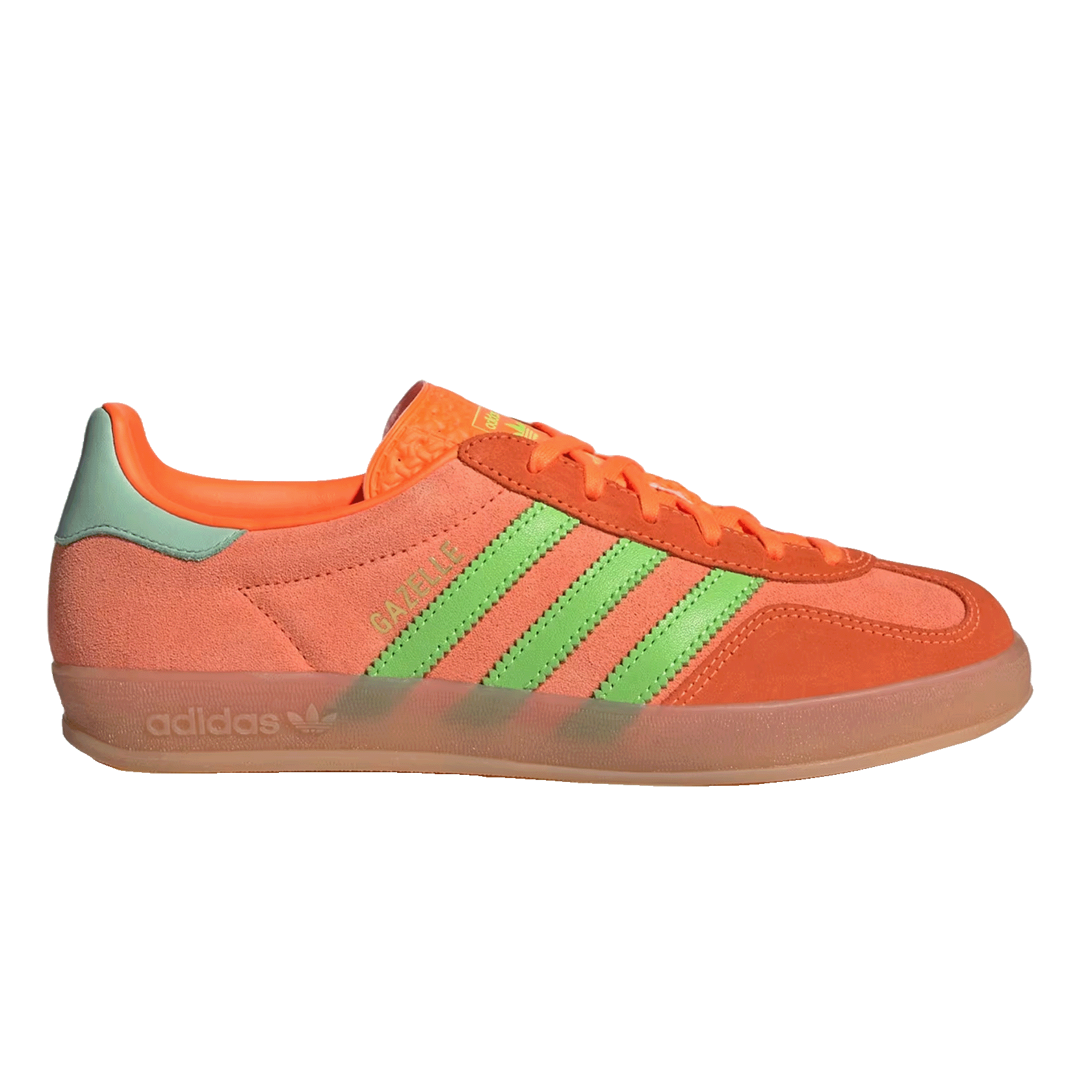 adidas Gazelle Indoor Solar Orange Solar Green (W)