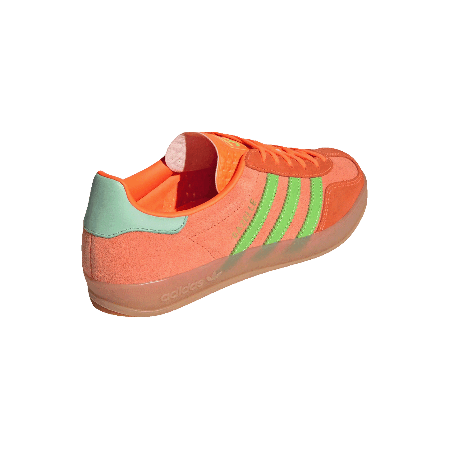 adidas Gazelle Indoor Solar Orange Solar Green (W) Back