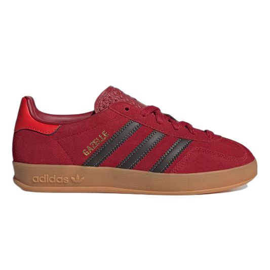 adidas Gazelle Indoor Team Victory Red Aurora Coffee (GS) IH6448