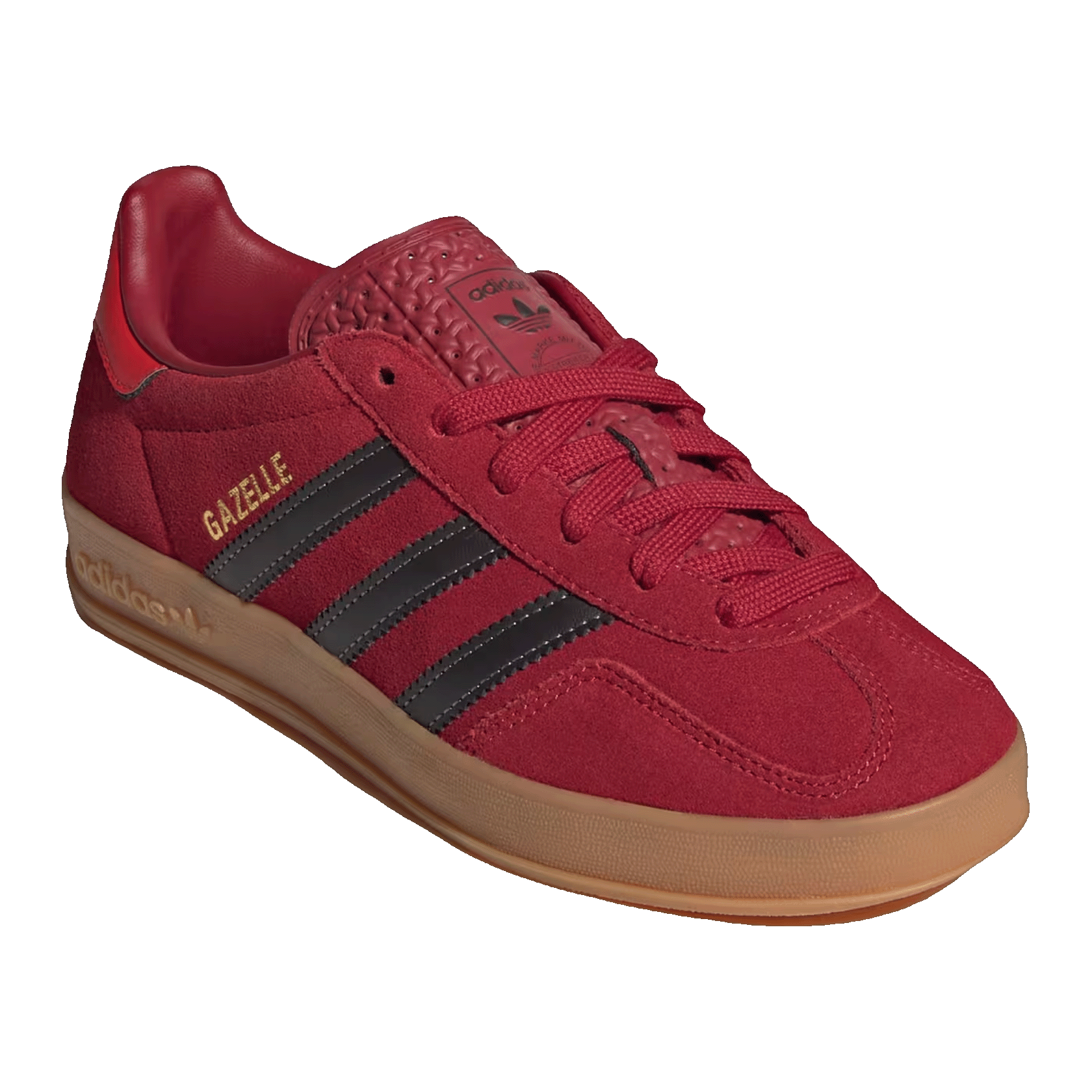adidas Gazelle Indoor Team Victory Red Aurora Coffee (GS) Side IH6448