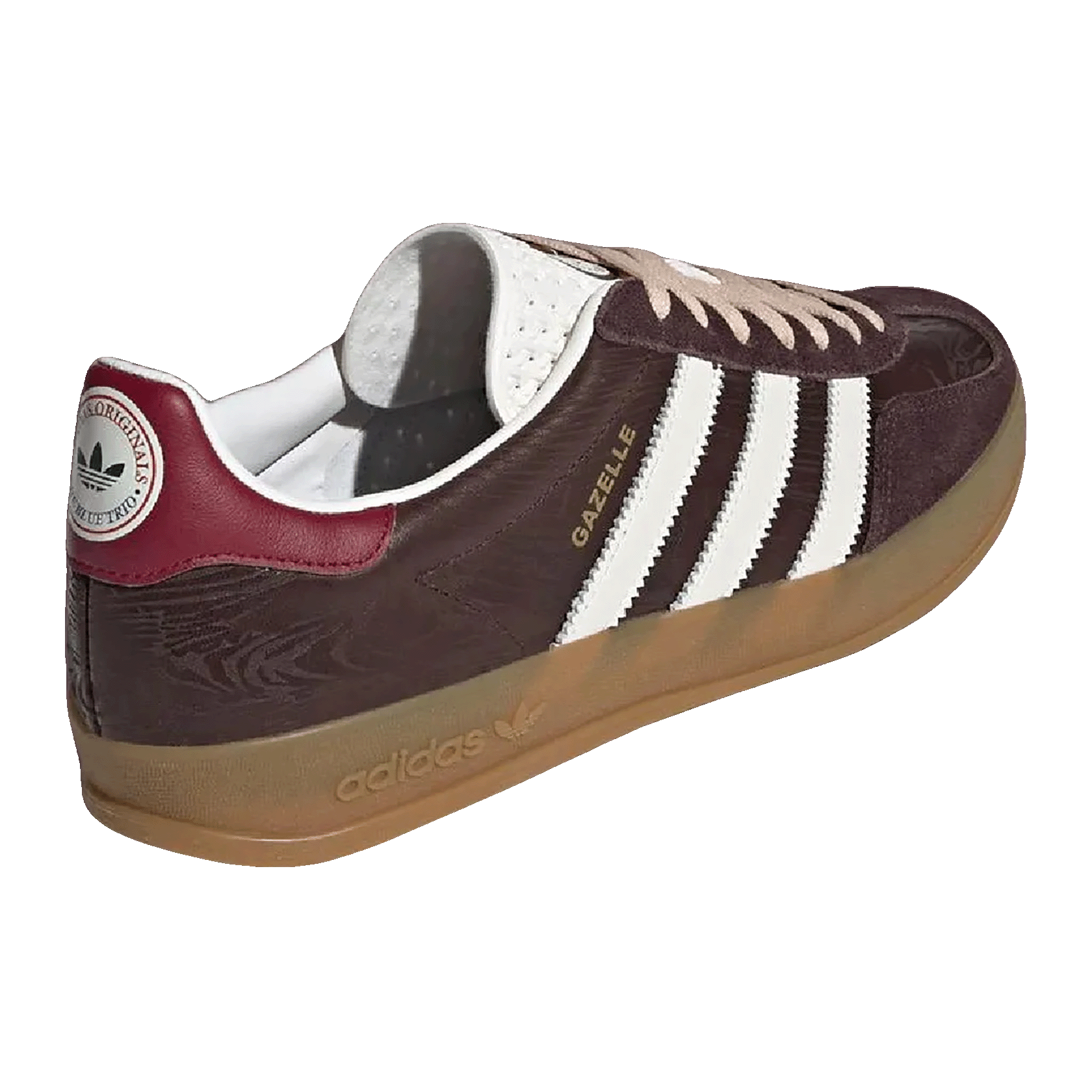 adidas Gazelle Indoor The Blue Trio Bronze Light Brown Back