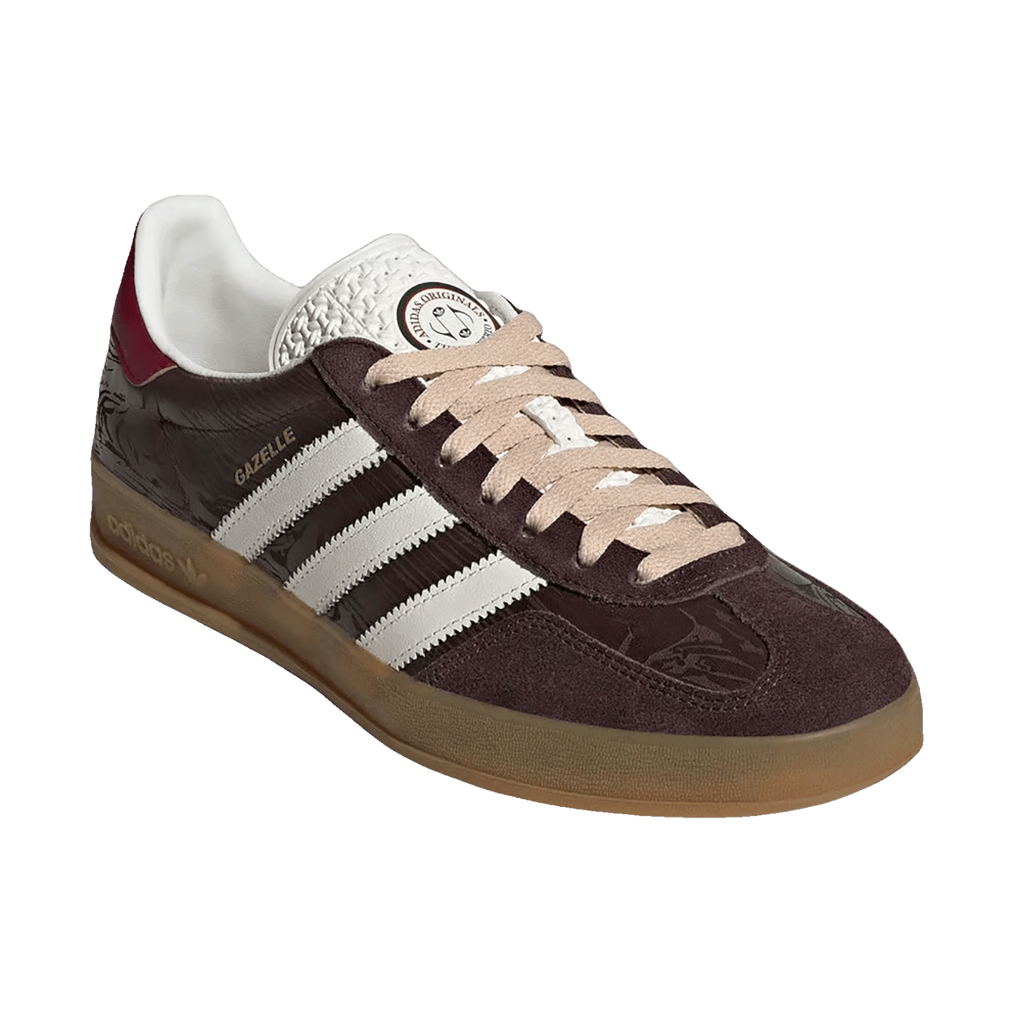 adidas Gazelle Indoor The Blue Trio Bronze Light Brown Side