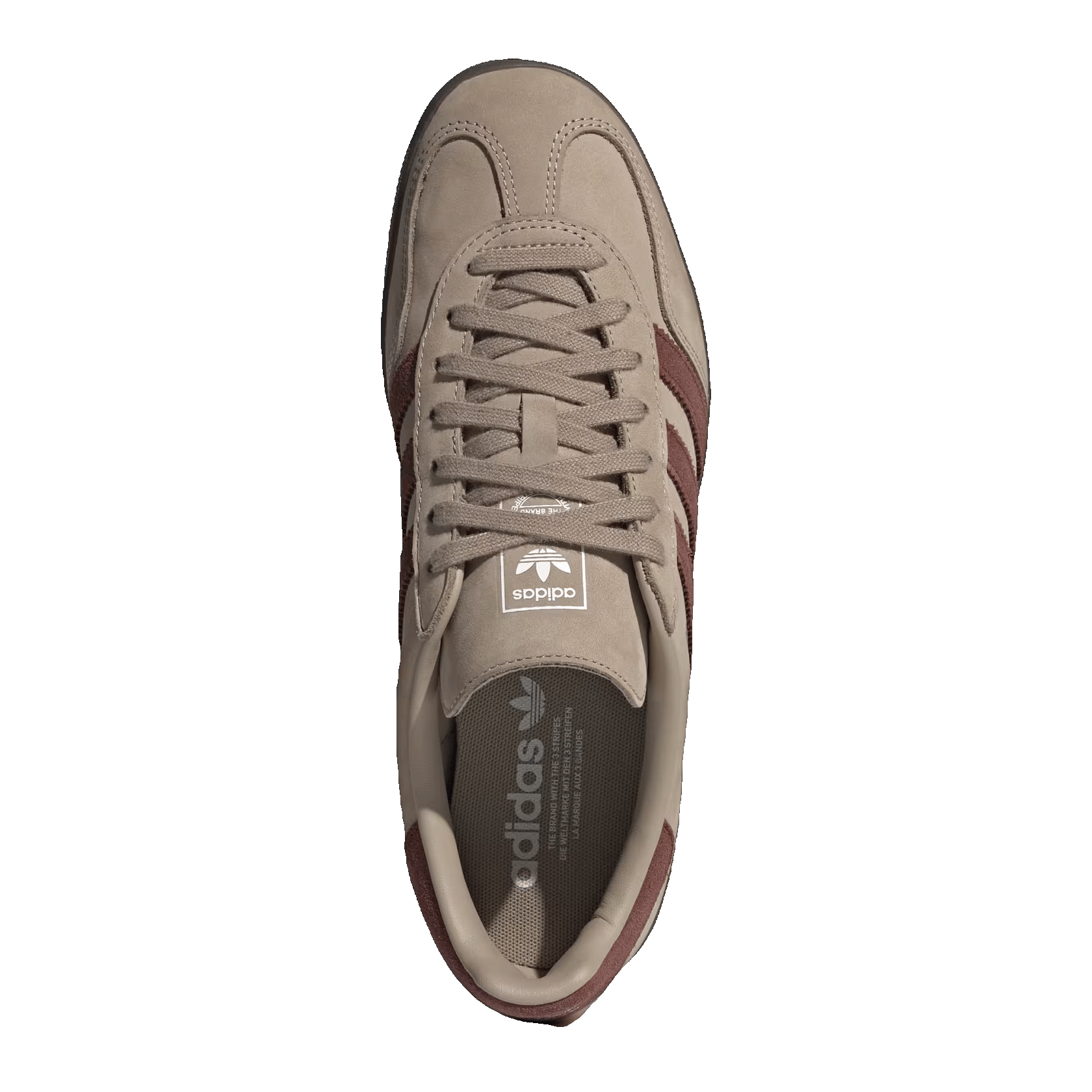 adidas Gazelle Indoor Trace Khaki Fox Brown Oben JQ8387
