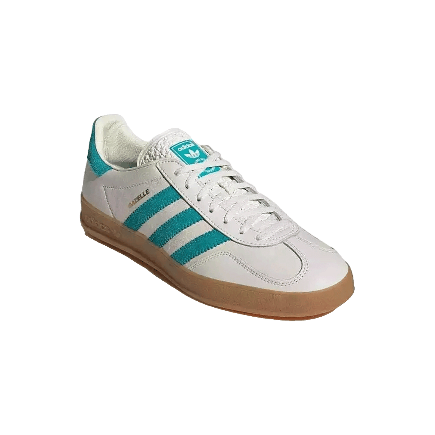 adidas Gazelle Indoor Turqoise Chalk White Side