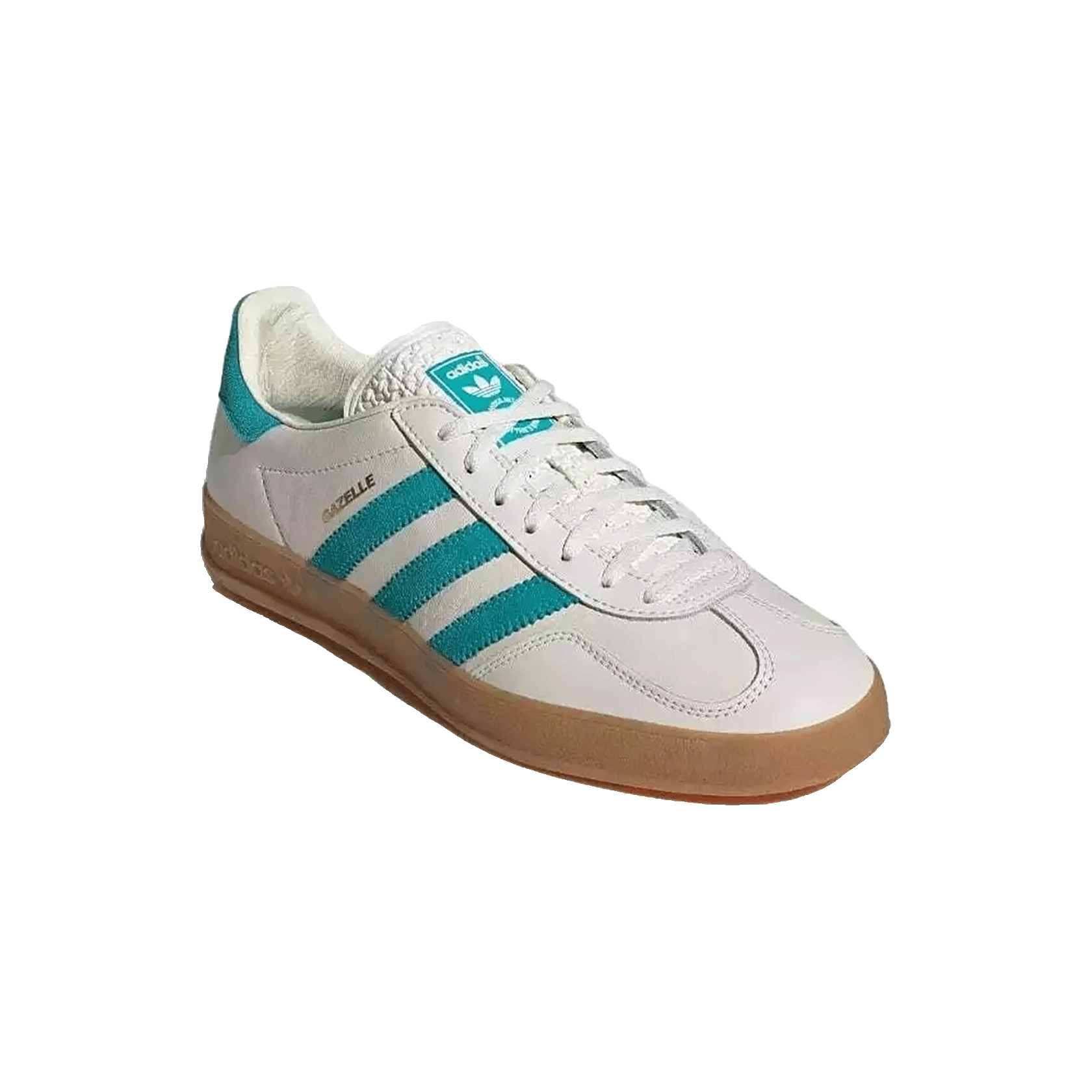 adidas Gazelle Indoor Turqoise Chalk White Side