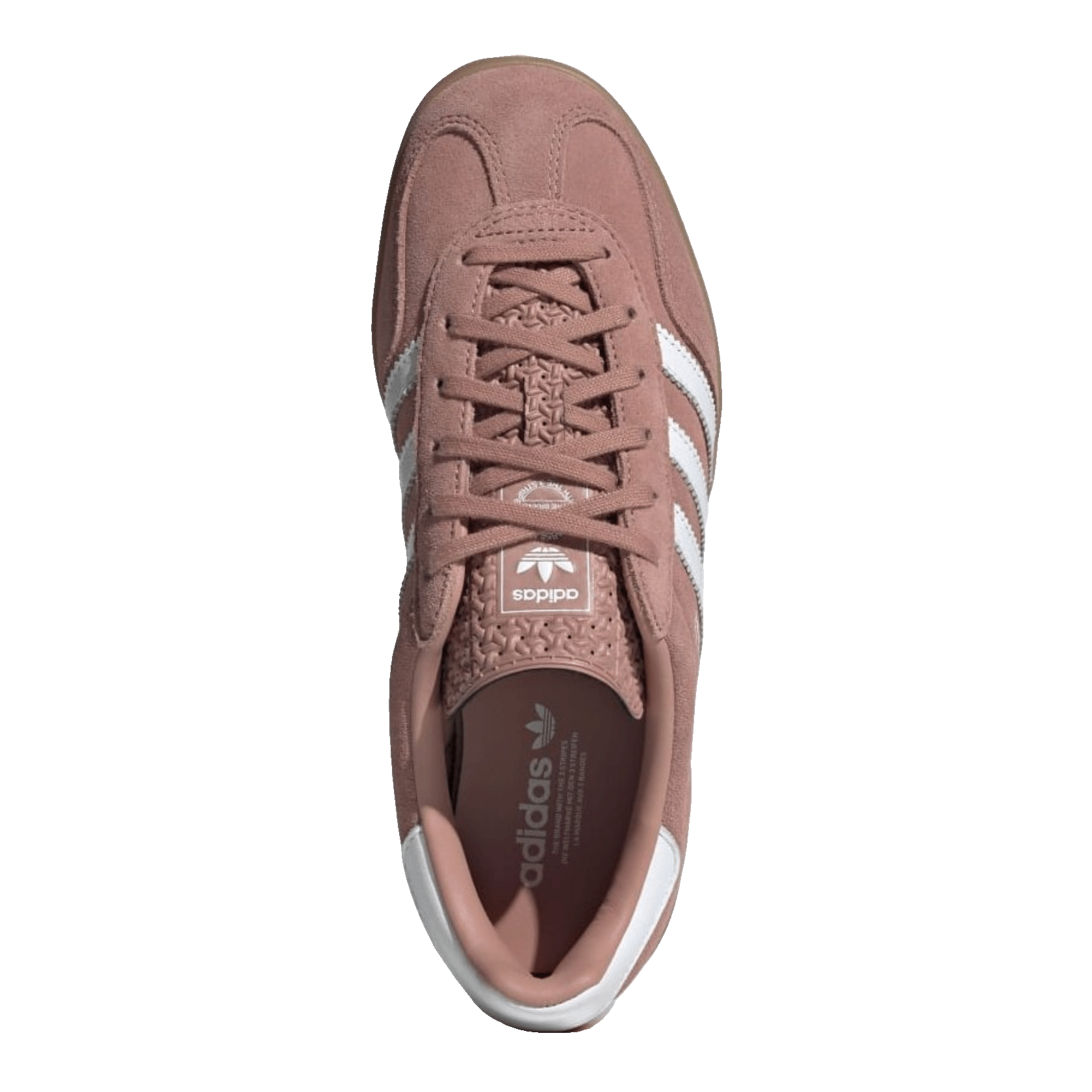 adidas Gazelle Indoor Warm Clay White (W) Oben