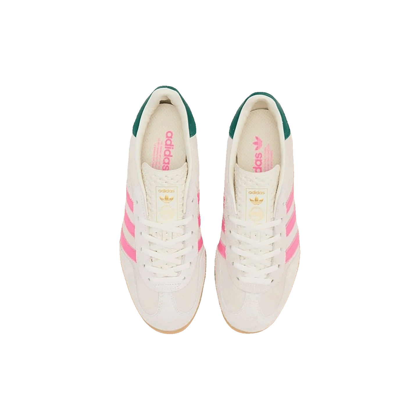 adidas Gazelle Indoor White Off White Lucid Pink (W) Oben