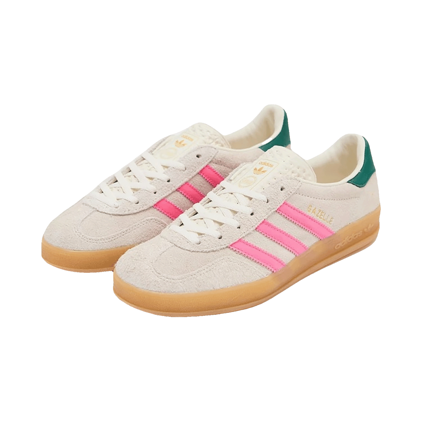 adidas Gazelle Indoor White Off White Lucid Pink (W) Side