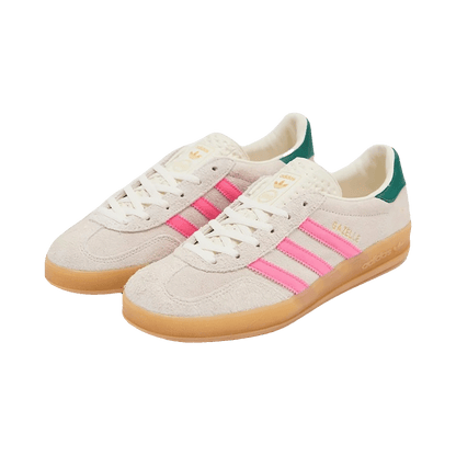 adidas Gazelle Indoor White Off White Lucid Pink (W) Side