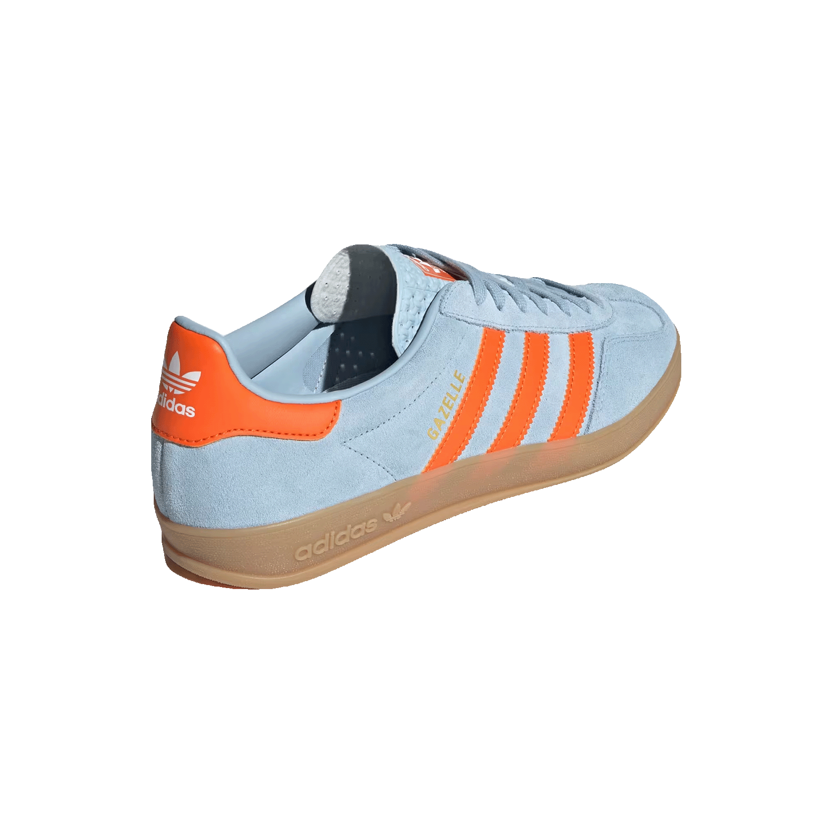 adidas Gazelle Indoor Wonder Blue Orange Back