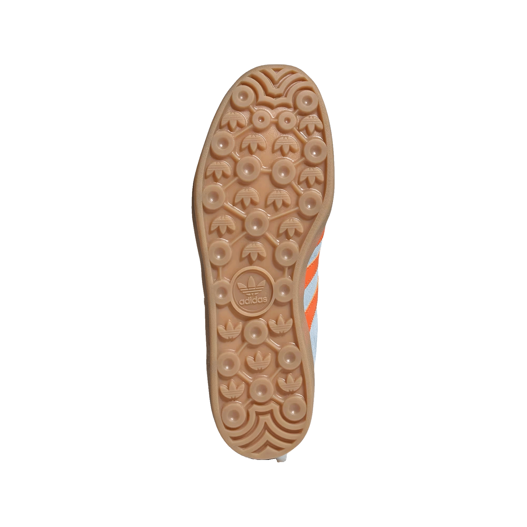 adidas Gazelle Indoor Wonder Blue Orange Sohle