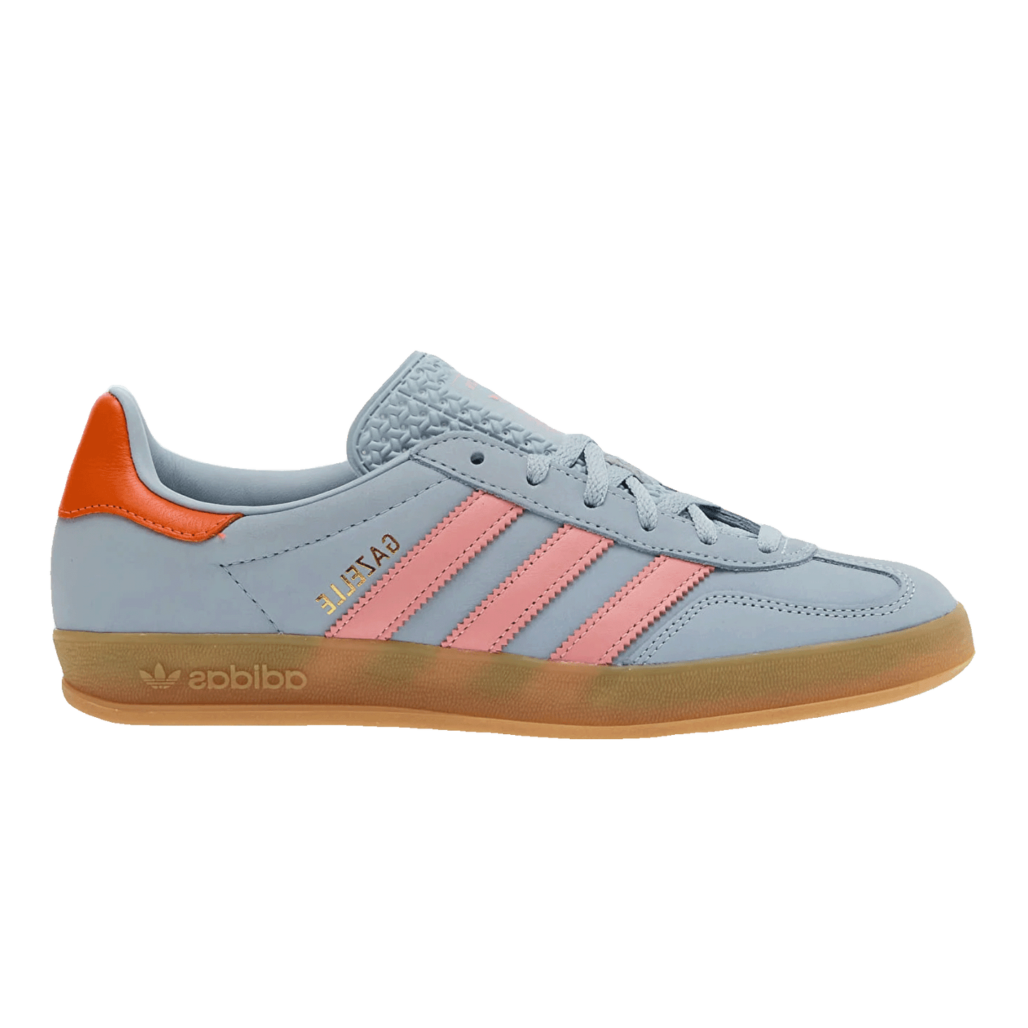 adidas Gazelle Indoor Wonder Blue Solar Orange Gum (W)
