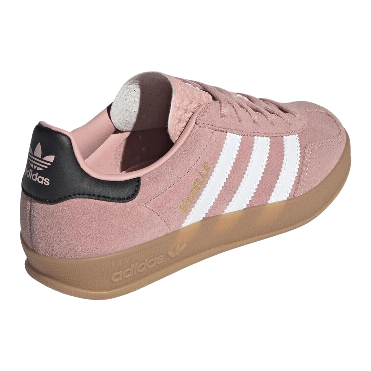 adidas Gazelle Indoor Wonder Mauve Cloud White Core Black (GS) Back JP8763
