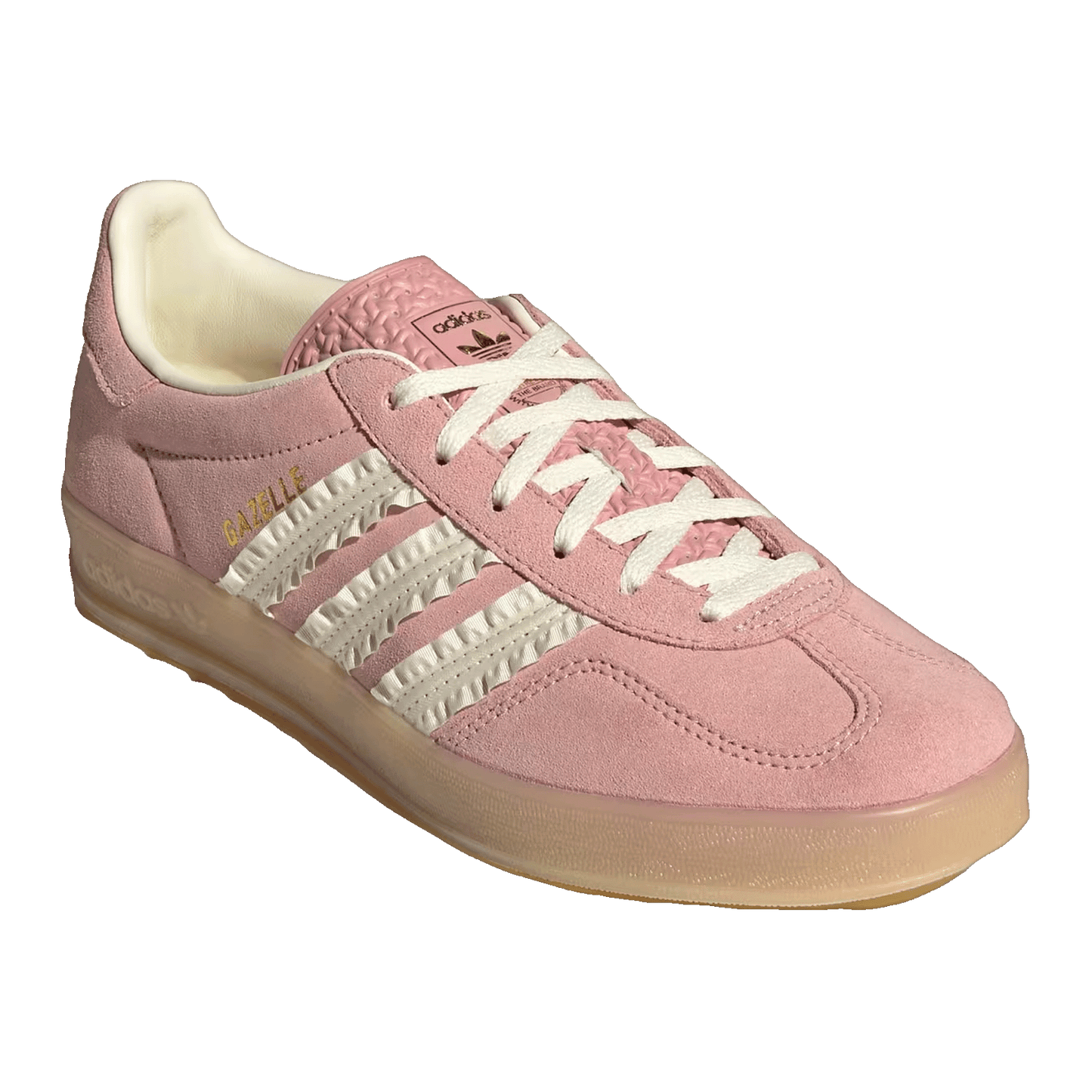 adidas Gazelle Indoor Wonder Mauve Crew White (W) Side JS1413