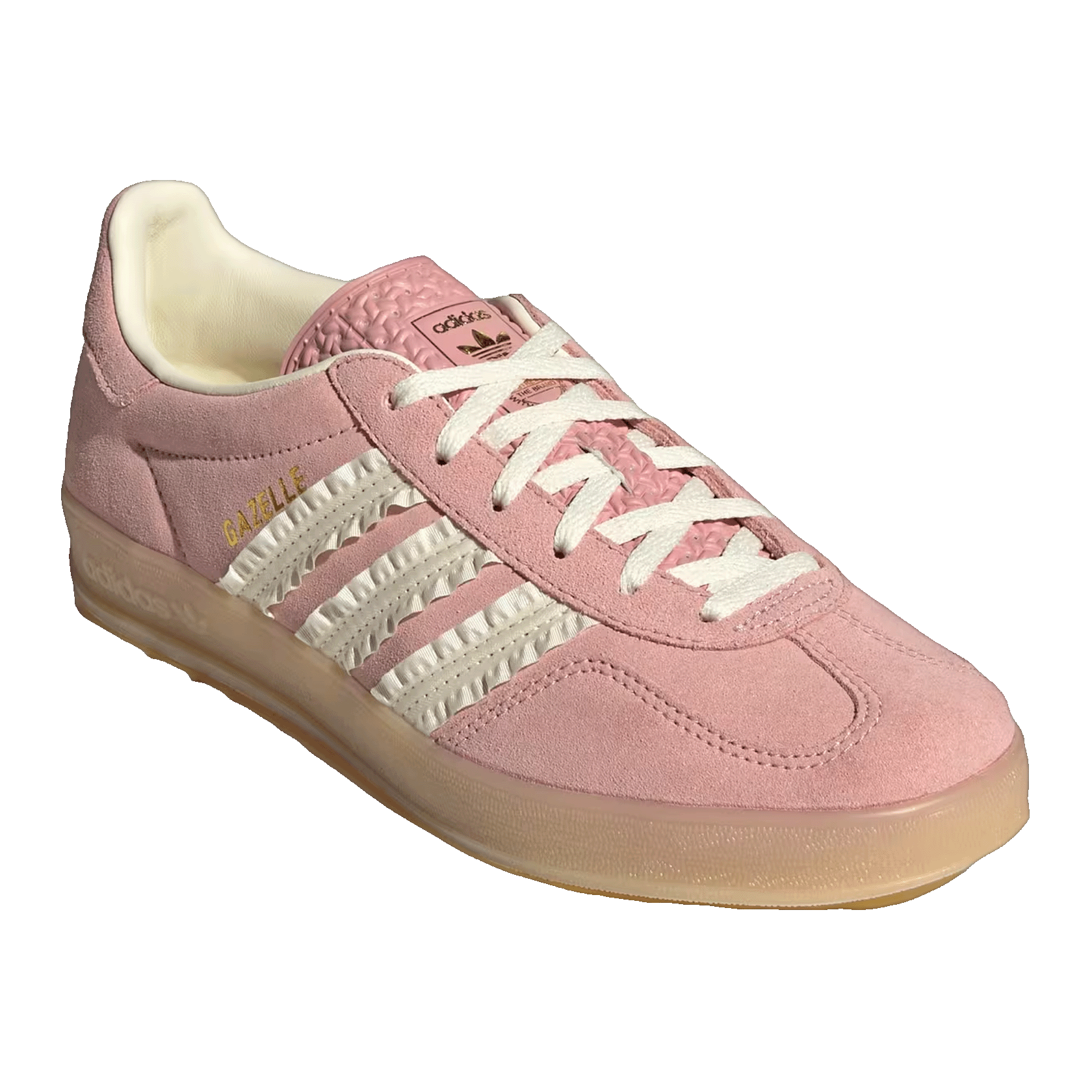 adidas Gazelle Indoor Wonder Mauve Crew White (W) Side JS1413
