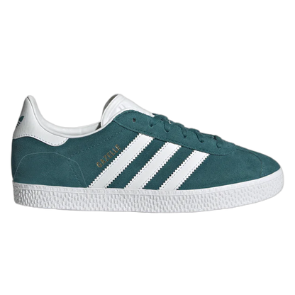 adidas Gazelle Legacy Teal Cloud White Gold Metallic (GS) IF9800