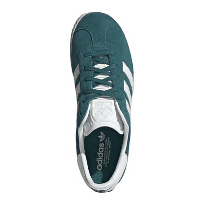 adidas Gazelle Legacy Teal Cloud White Gold Metallic (GS) Oben