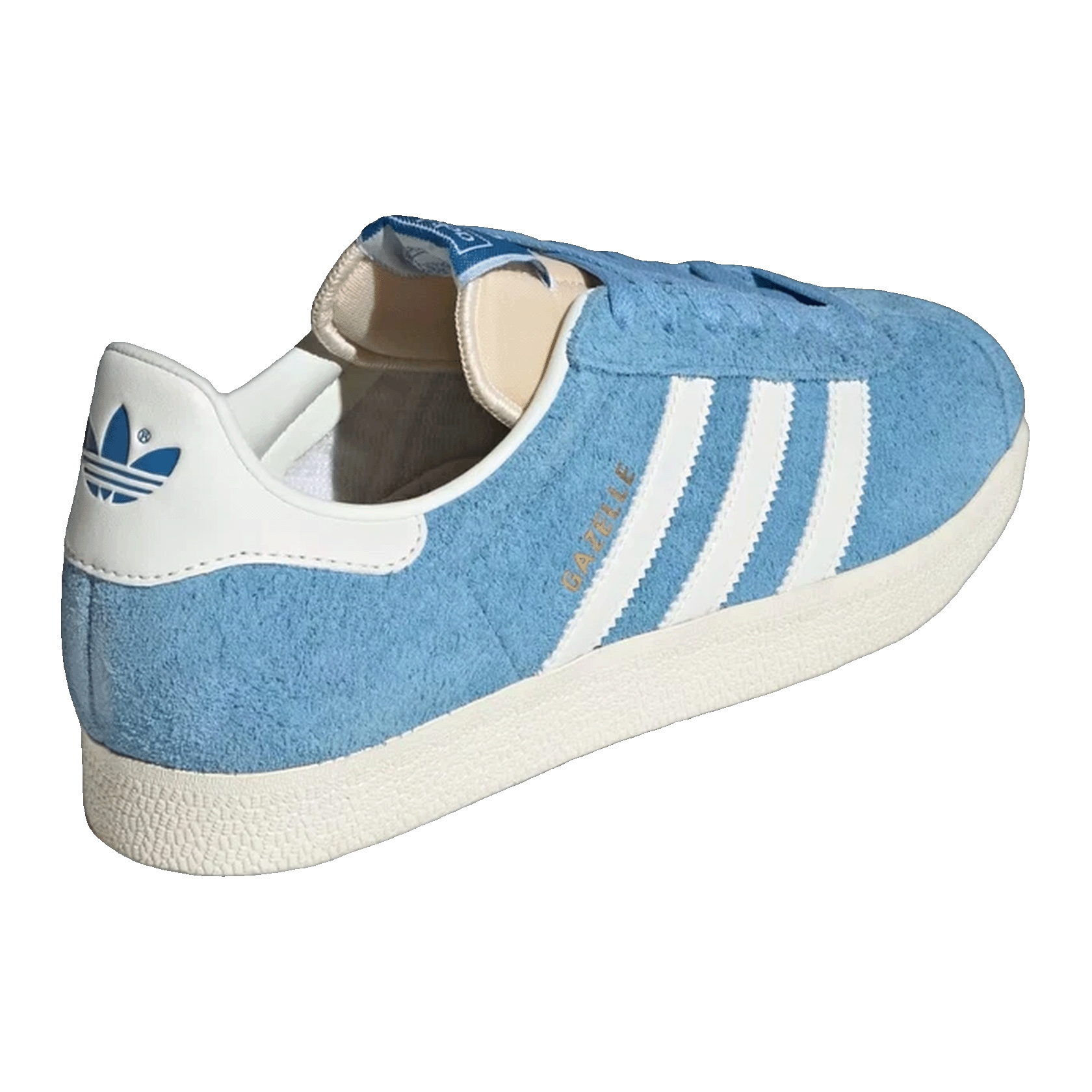 adidas Gazelle Light Blue Off White Cream White Back IF9653
