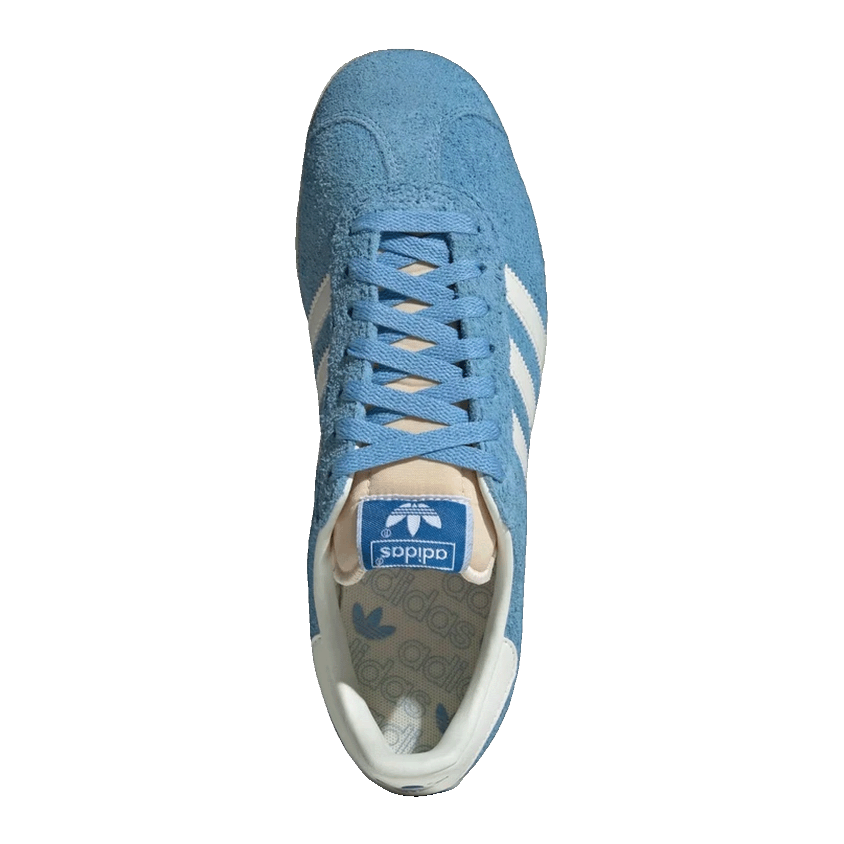 adidas Gazelle Light Blue Off White Cream White Oben IF9653