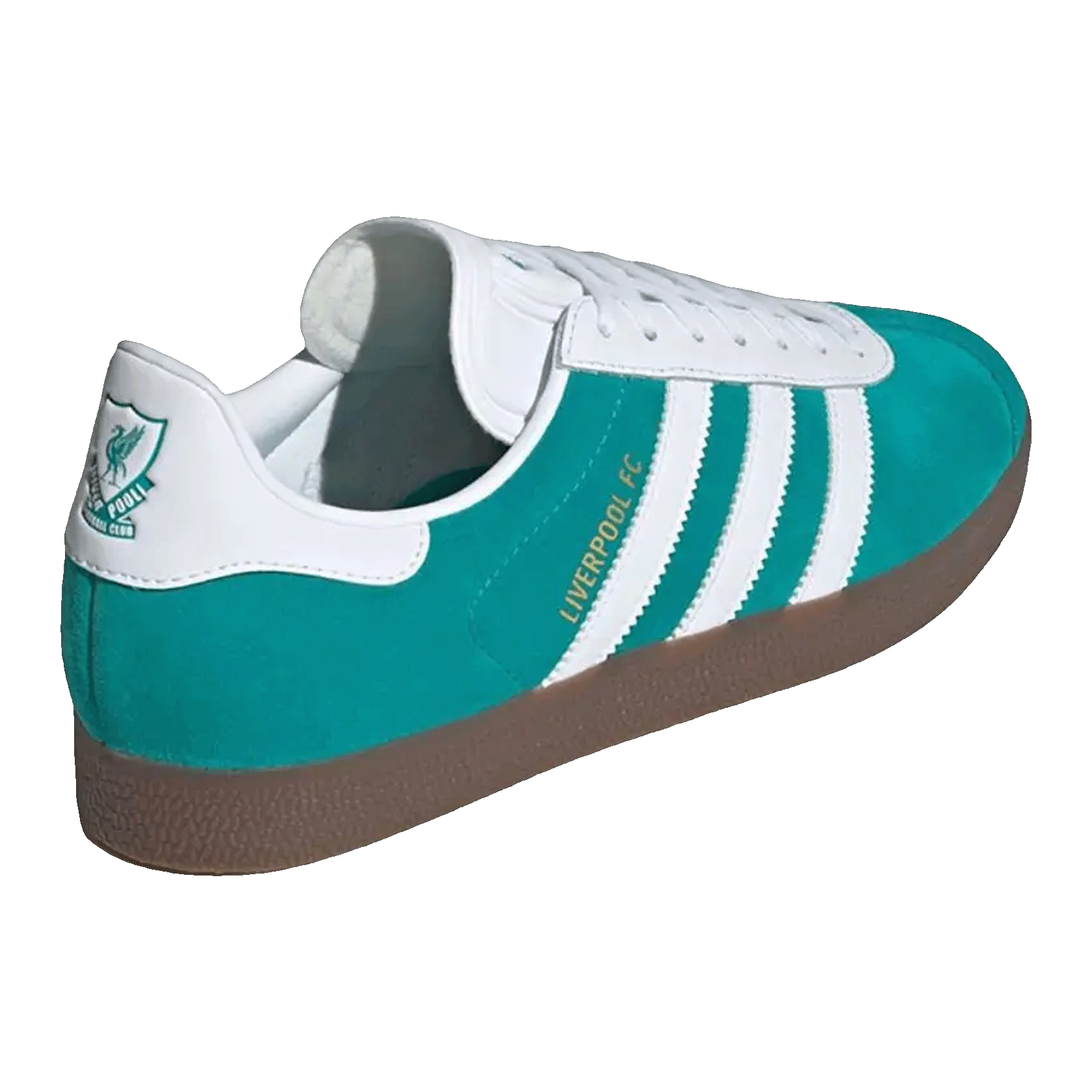 adidas Gazelle Liverpool FC Third Kit Sea Green Back