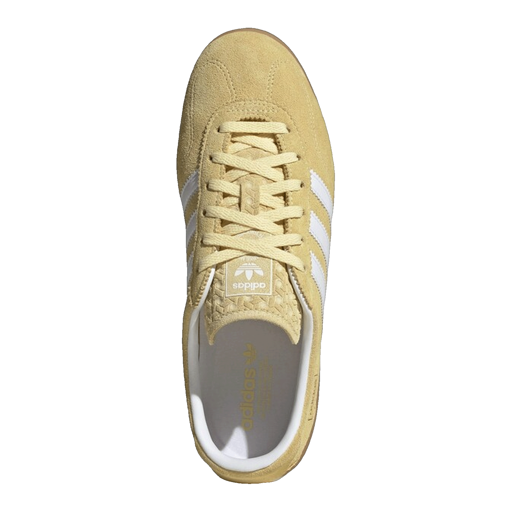 adidas Gazelle Lo Pro Almost Yellow Cloud White Gum (W) Oben JR8894