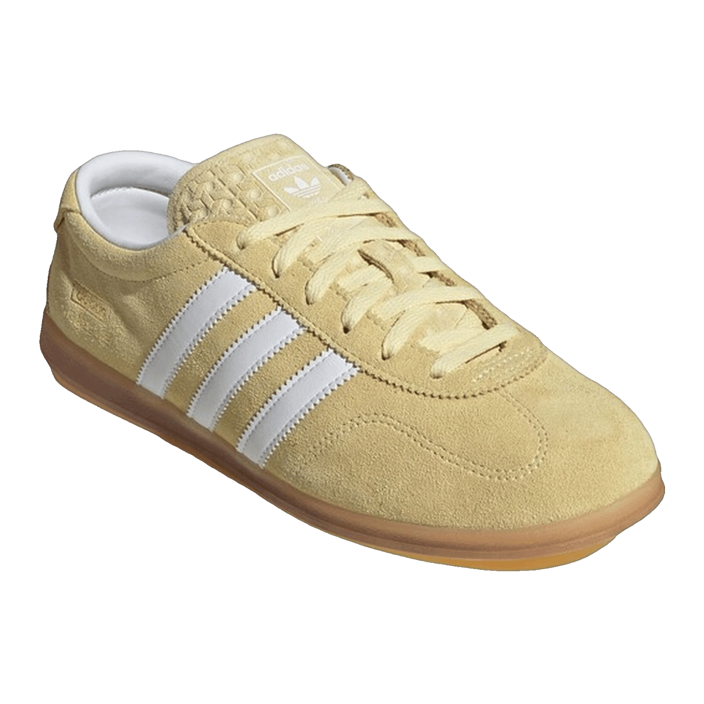adidas Gazelle Lo Pro Almost Yellow Cloud White Gum (W) Side JR8894