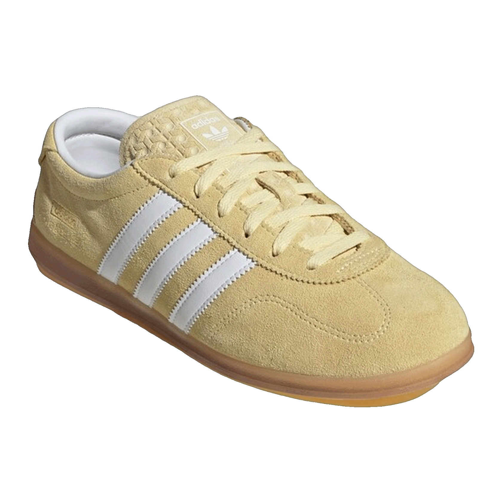 adidas Gazelle Lo Pro Almost Yellow Cloud White Gum (W) Side JR8894