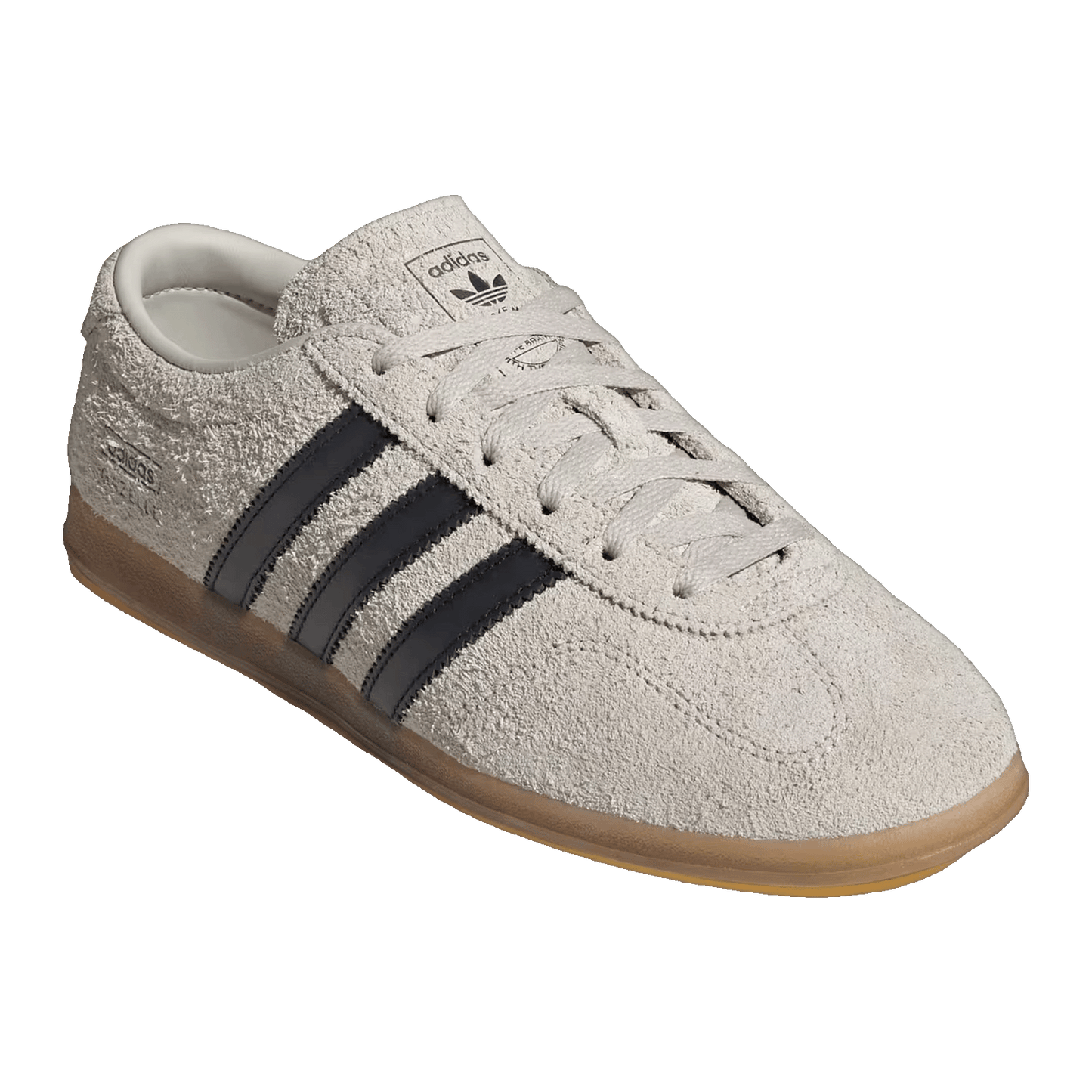 adidas Gazelle Lo Pro Alumina Black Gum (W) Side JS2660