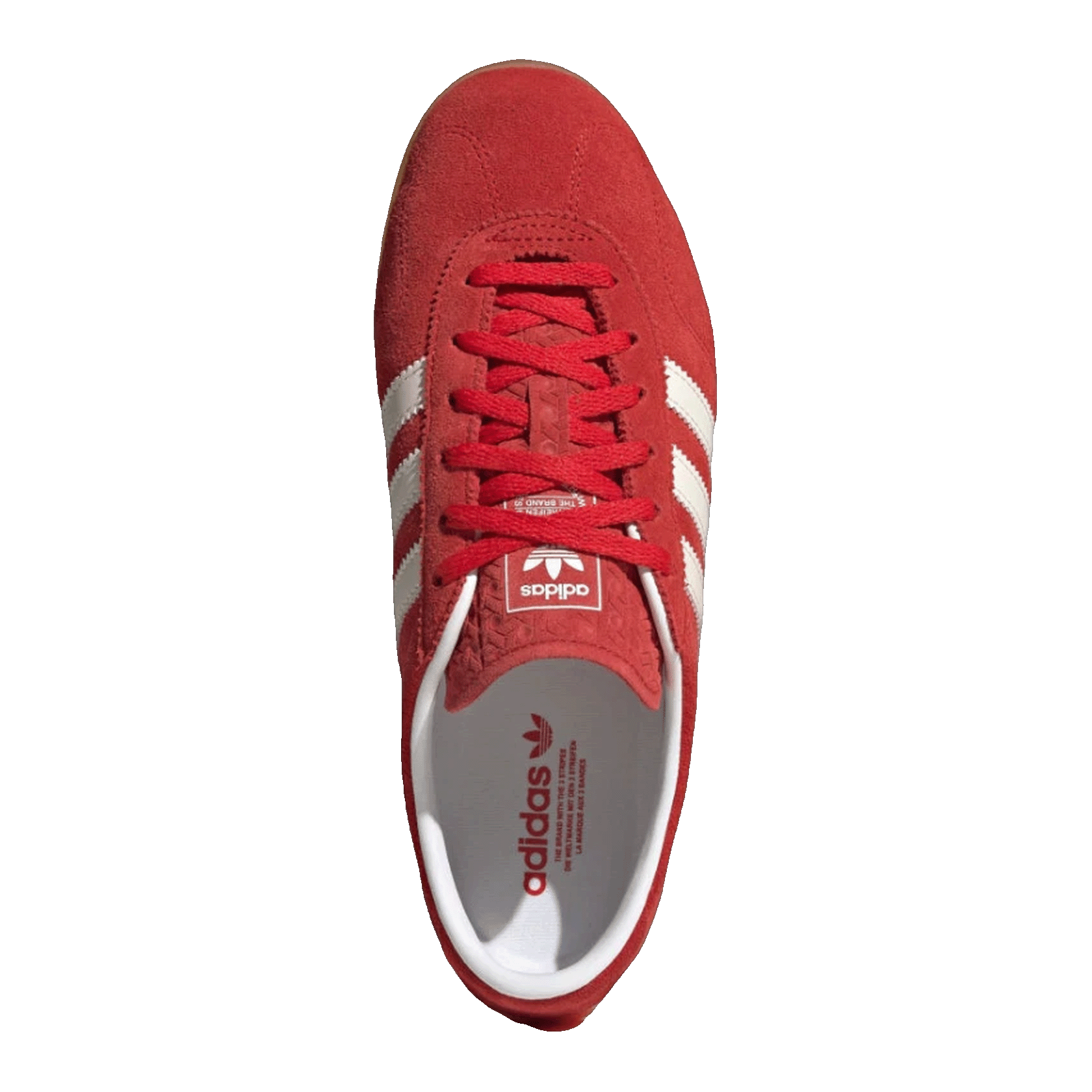 adidas Gazelle Lo Pro Better Scarlet Cloud White Gum Oben JR5744