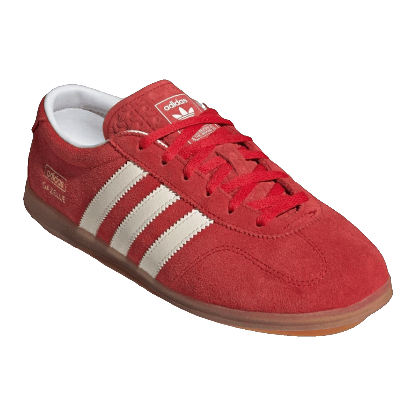 adidas Gazelle Lo Pro Better Scarlet Cloud White Gum Side JR5744