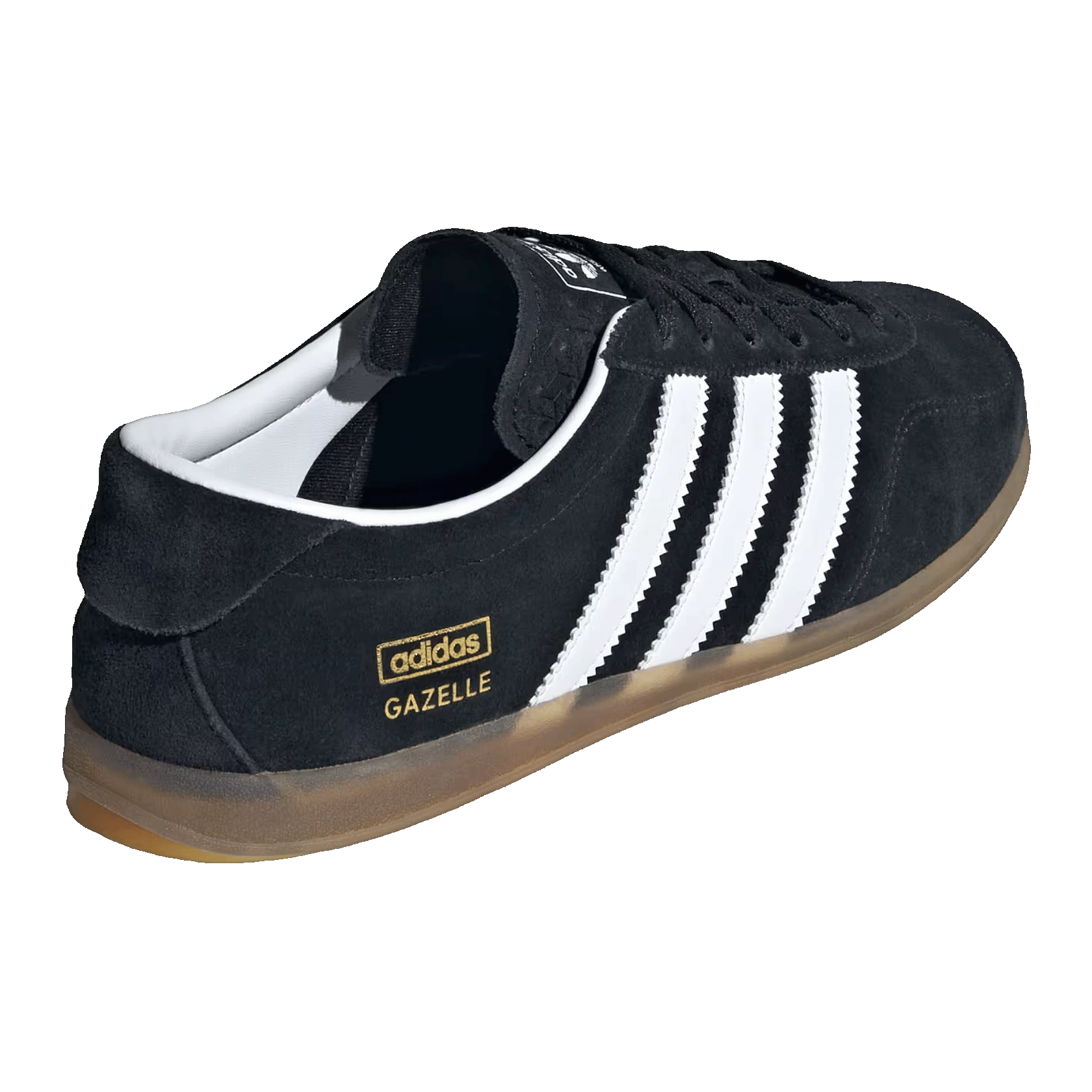 adidas Gazelle Lo Pro Black White Gum (W) Back JR8886