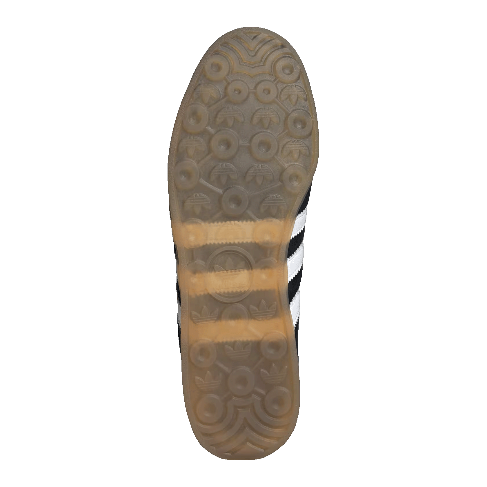 adidas Gazelle Lo Pro Black White Gum (W) Sohle JR8886