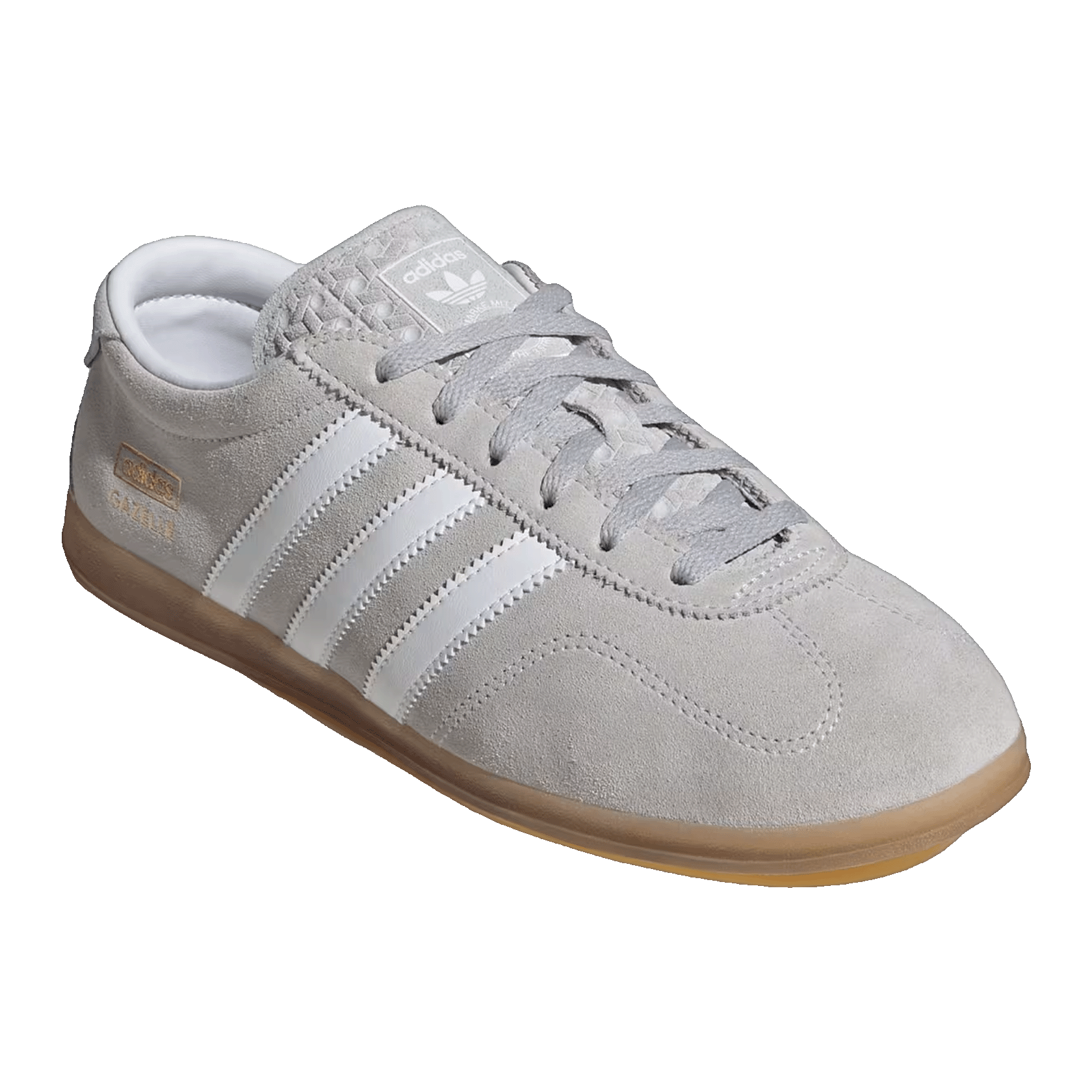 adidas Gazelle Lo Pro Grey White Gum (W) Side JS4516