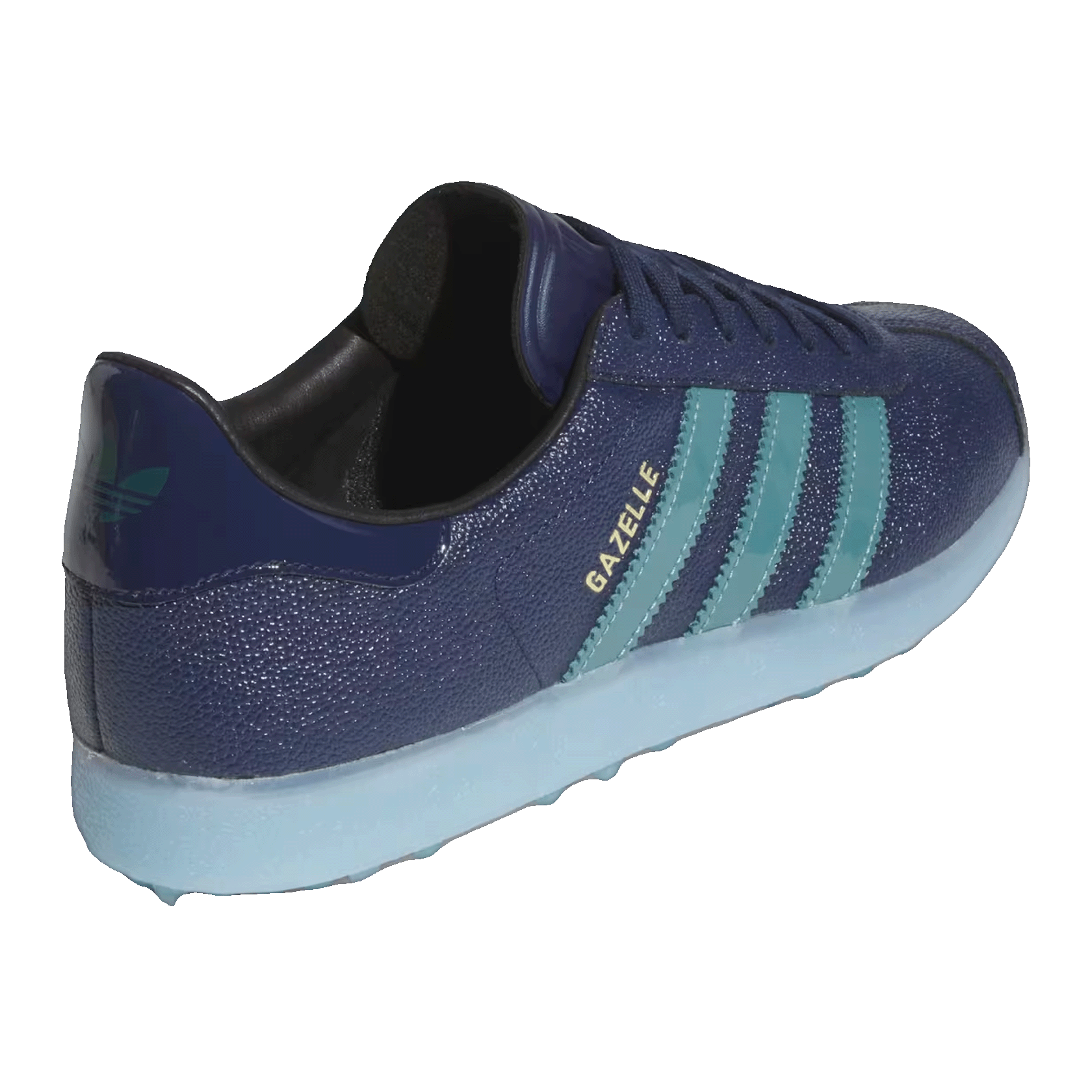 adidas Gazelle Lux Spikeless Golf Night Indigo Preloved Teal Back