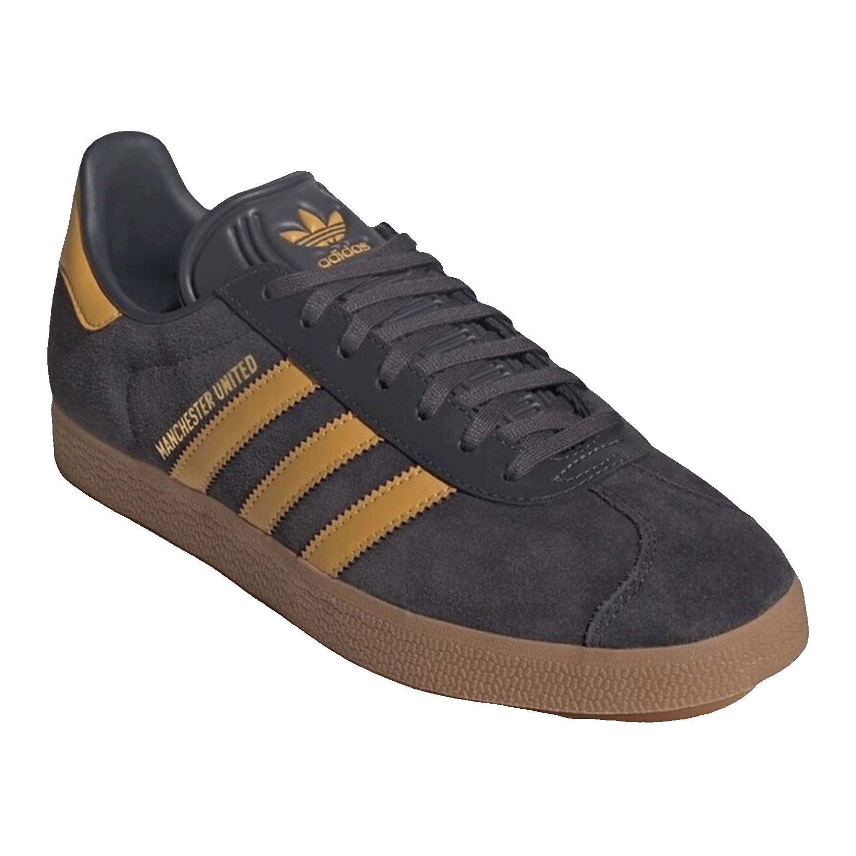 adidas Gazelle Manchester United Third Kit Brown Side