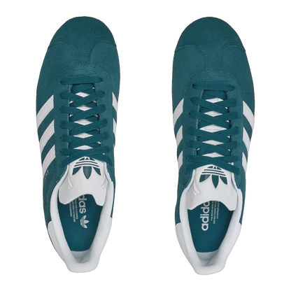 adidas Gazelle Mystery Green Cloud White Gold Metallic Oben JH5383