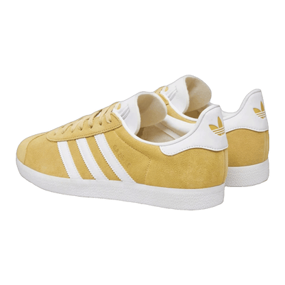 adidas Gazelle Oat Cloud White Gold Metallic Back JH5382