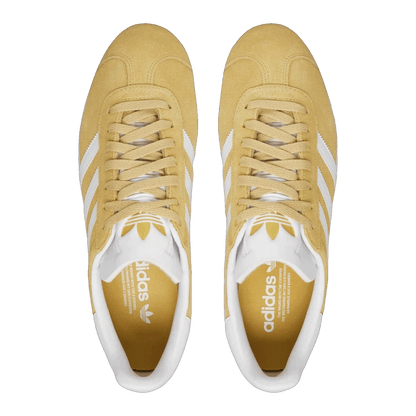 adidas Gazelle Oat Cloud White Gold Metallic Oben JH5382