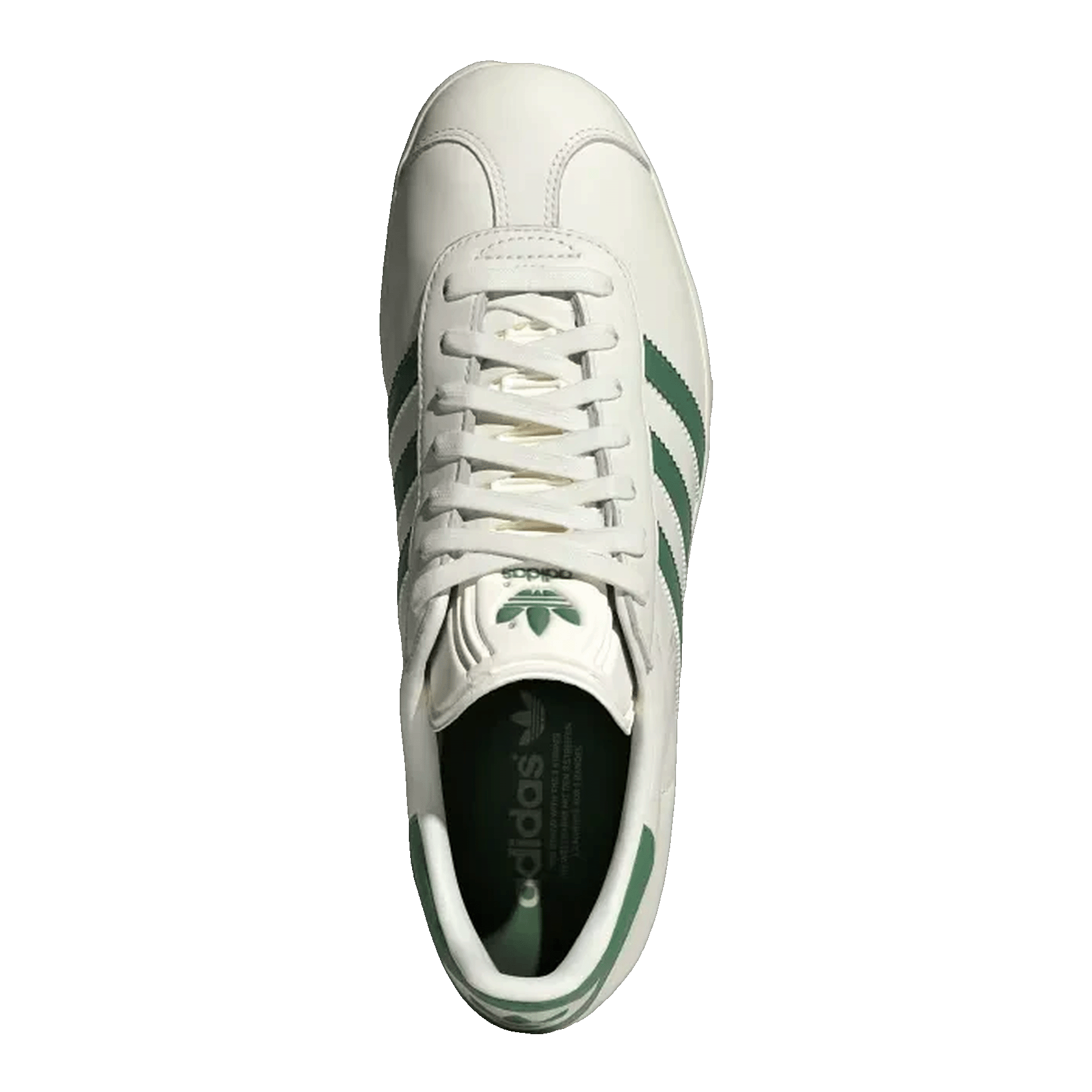 adidas Gazelle Off White Preloved Green Collegiate Green Oben IG1635