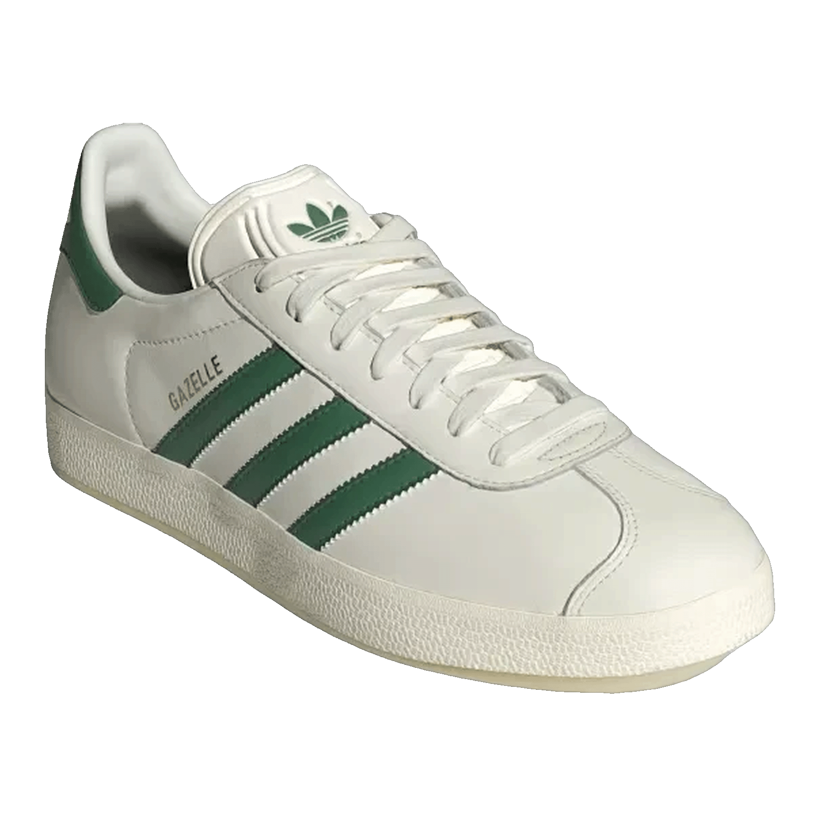 adidas Gazelle Off White Preloved Green Collegiate Green Side IG1635