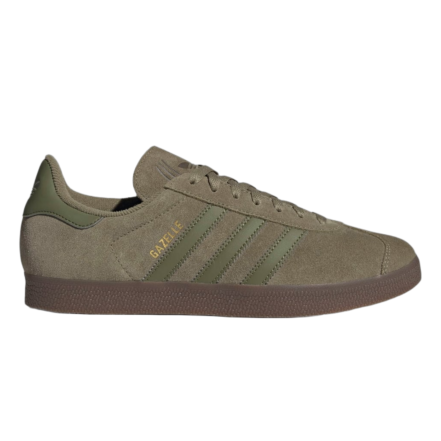 adidas Gazelle Orbit Green Focus Olive Gold Metallic JR6288