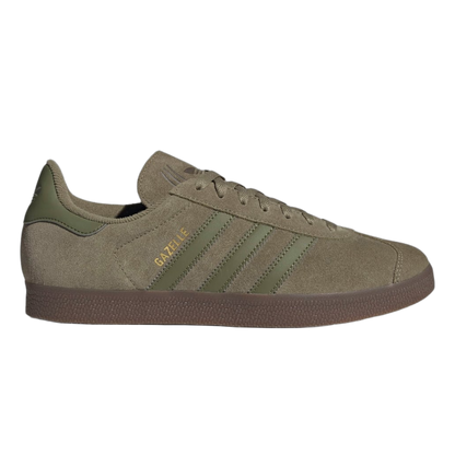 adidas Gazelle Orbit Green Focus Olive Gold Metallic JR6288