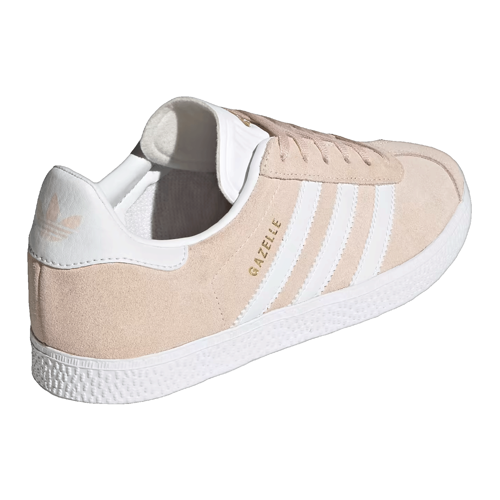 adidas Gazelle Pink Tint Cloud White (GS) Back H01512